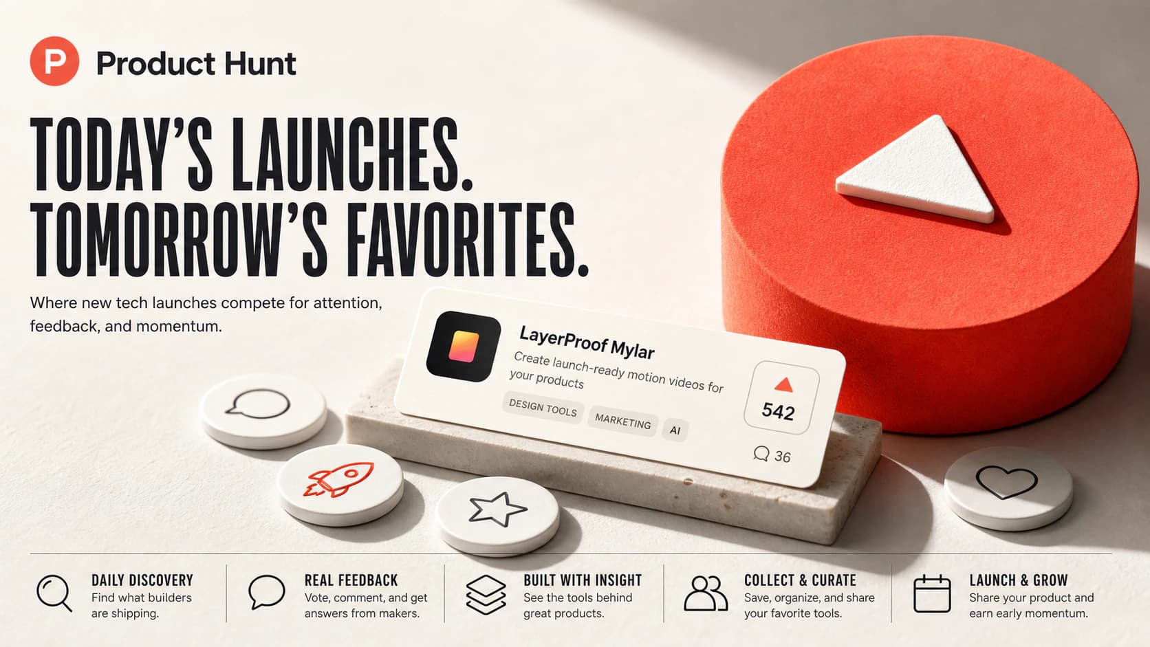 Product Hunt product hero